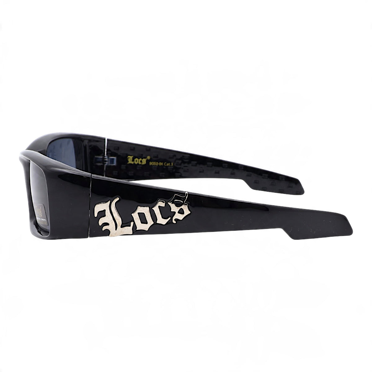 ロークスハードコアシェイド9052【LOCS HARDCORE SHADES】シルバーロゴ