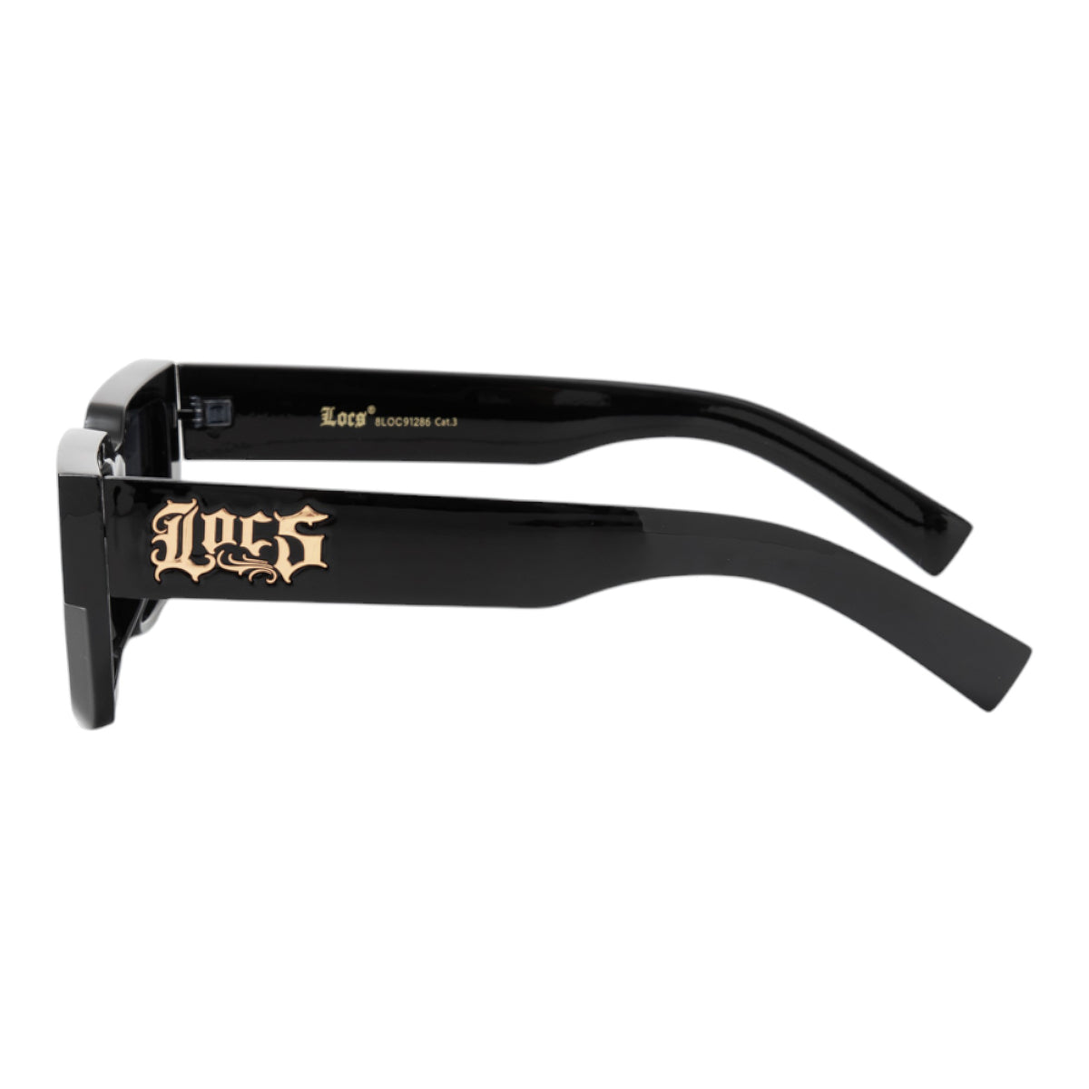 ロークスハードコアシェイド91286【LOCS HARDCORE SHADES】ゴールドロゴ