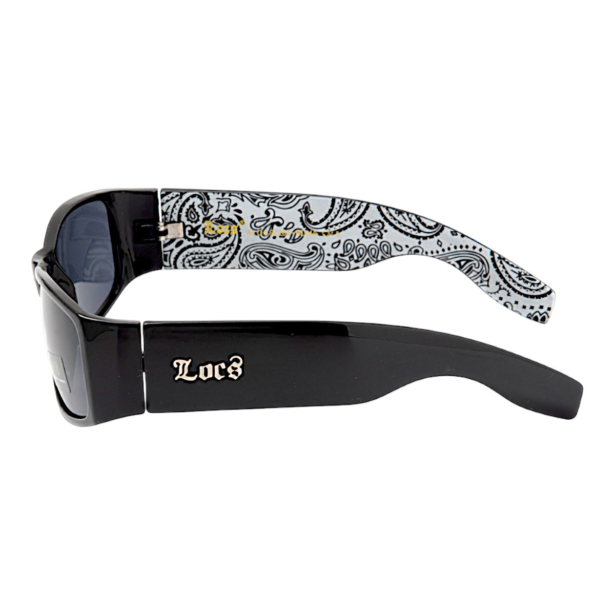 ロークスハードコアシェイド91263 BANDANA【LOCS HARDCORE SHADES】ブラック/バンダナホワイト