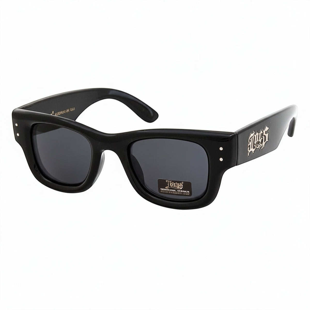 ロークスハードコアシェイド91243【LOCS HARDCORE SHADES】シルバーロゴ