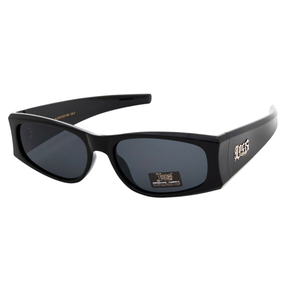 ロークスハードコアシェイド91307【LOCS HARDCORE SHADES】シルバーロゴ
