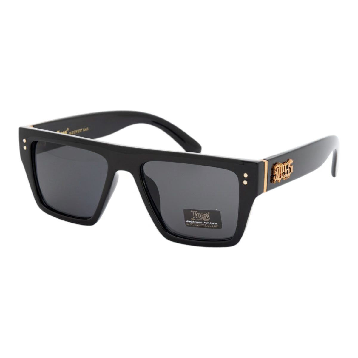 ロークスハードコアシェイド91257【LOCS HARDCORE SHADES】ゴールドロゴ