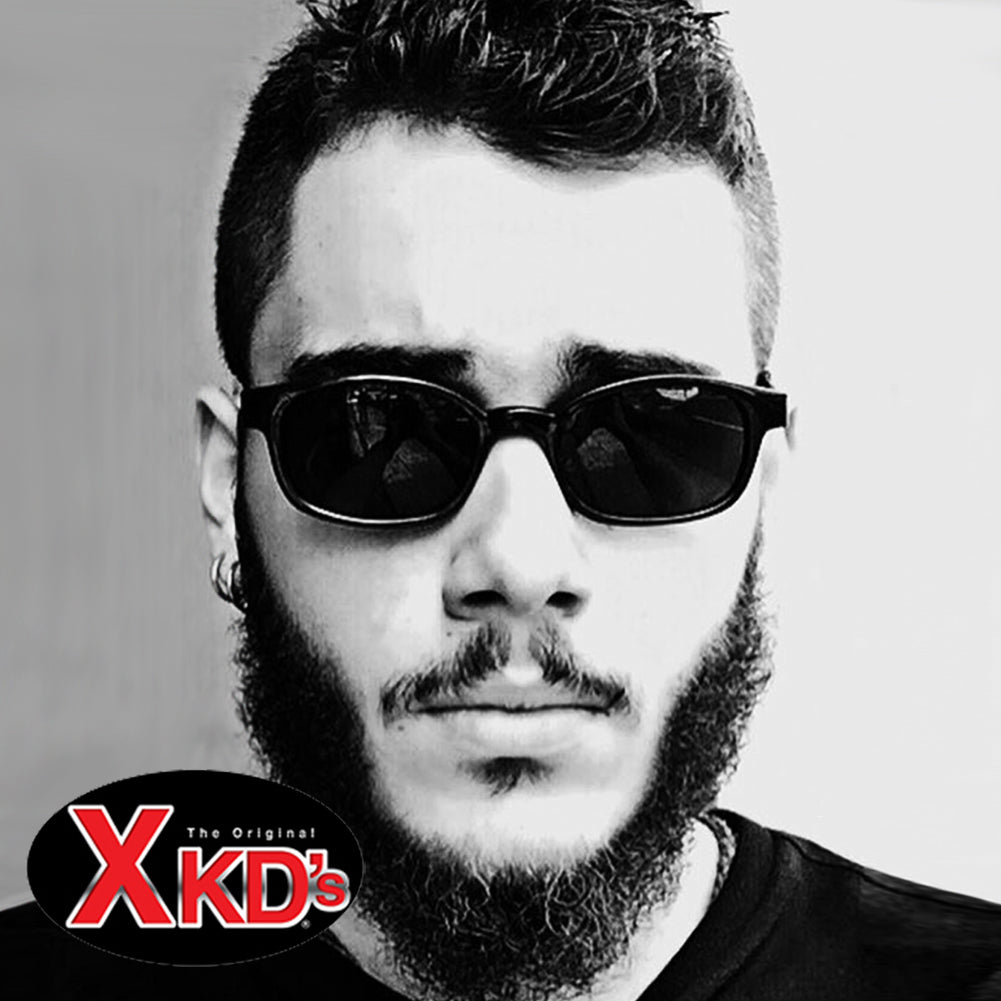 XKD'S BIKERS SHADES【ラージサイズ】ブラック/ブラック
