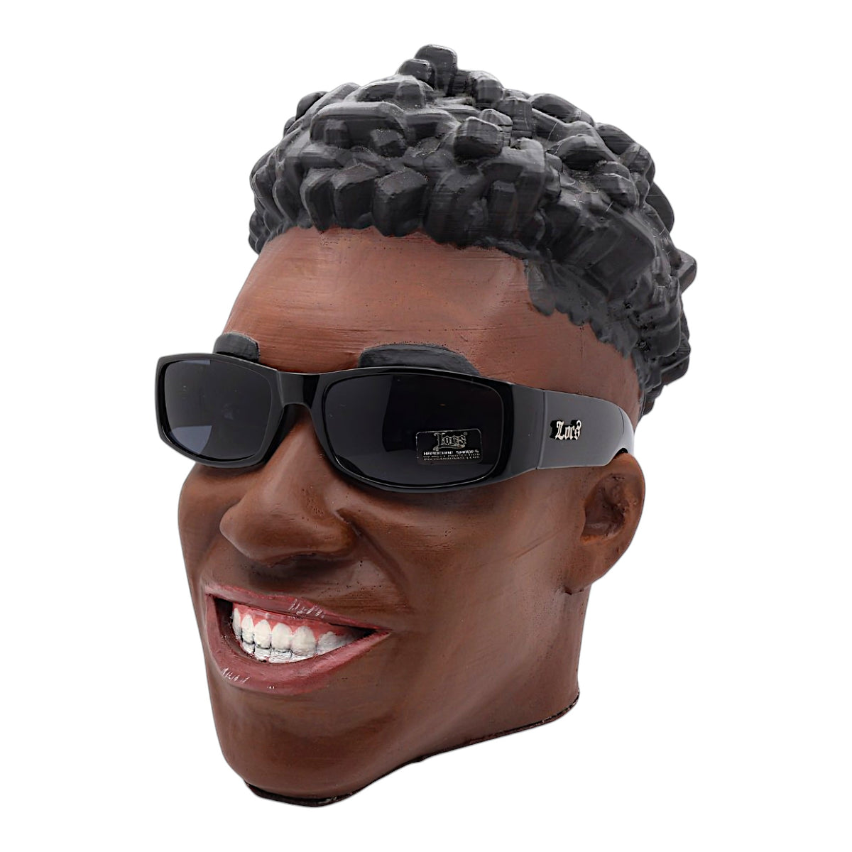 ロークスハードコアシェイド91263 BANDANA【LOCS HARDCORE SHADES】ブラック/バンダナブルー