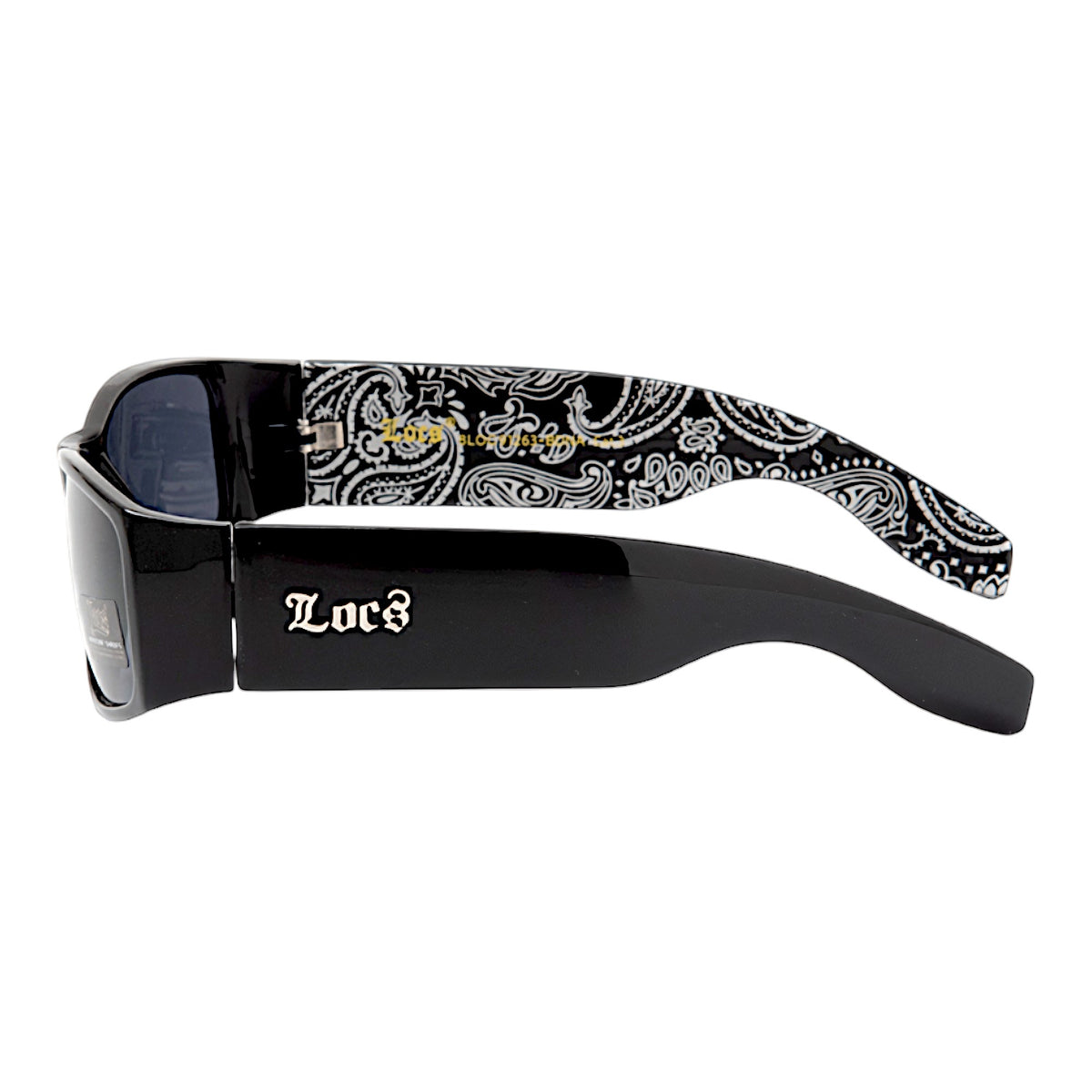 ロークスハードコアシェイド91263 BANDANA【LOCS HARDCORE SHADES】ブラック/バンダナブラック