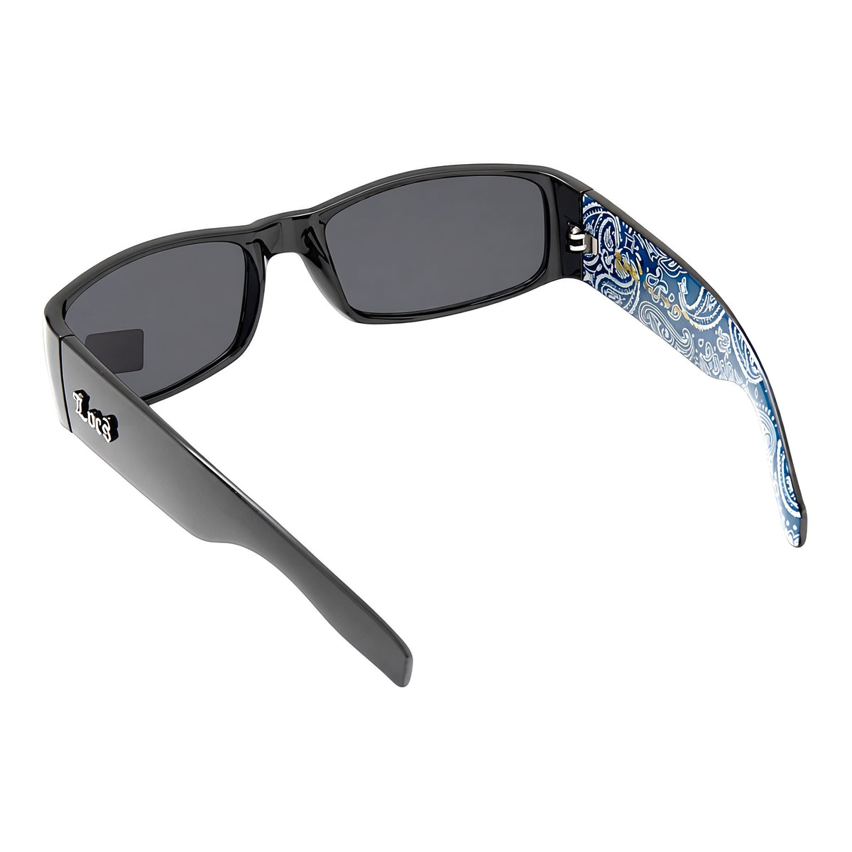 ロークスハードコアシェイド91263 BANDANA【LOCS HARDCORE SHADES】ブラック/バンダナブルー