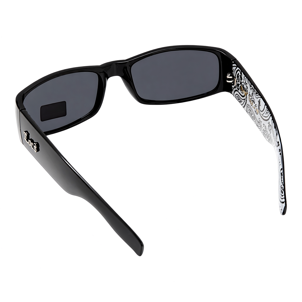 ロークスハードコアシェイド91263 BANDANA【LOCS HARDCORE SHADES】ブラック/バンダナホワイト