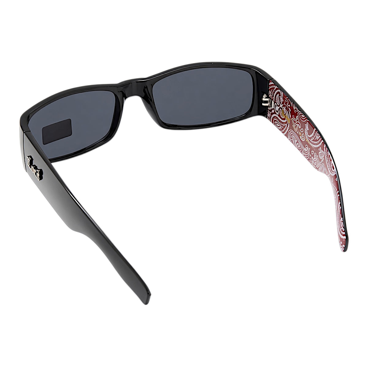 ロークスハードコアシェイド91263 BANDANA【LOCS HARDCORE SHADES】ブラック/バンダナレッド