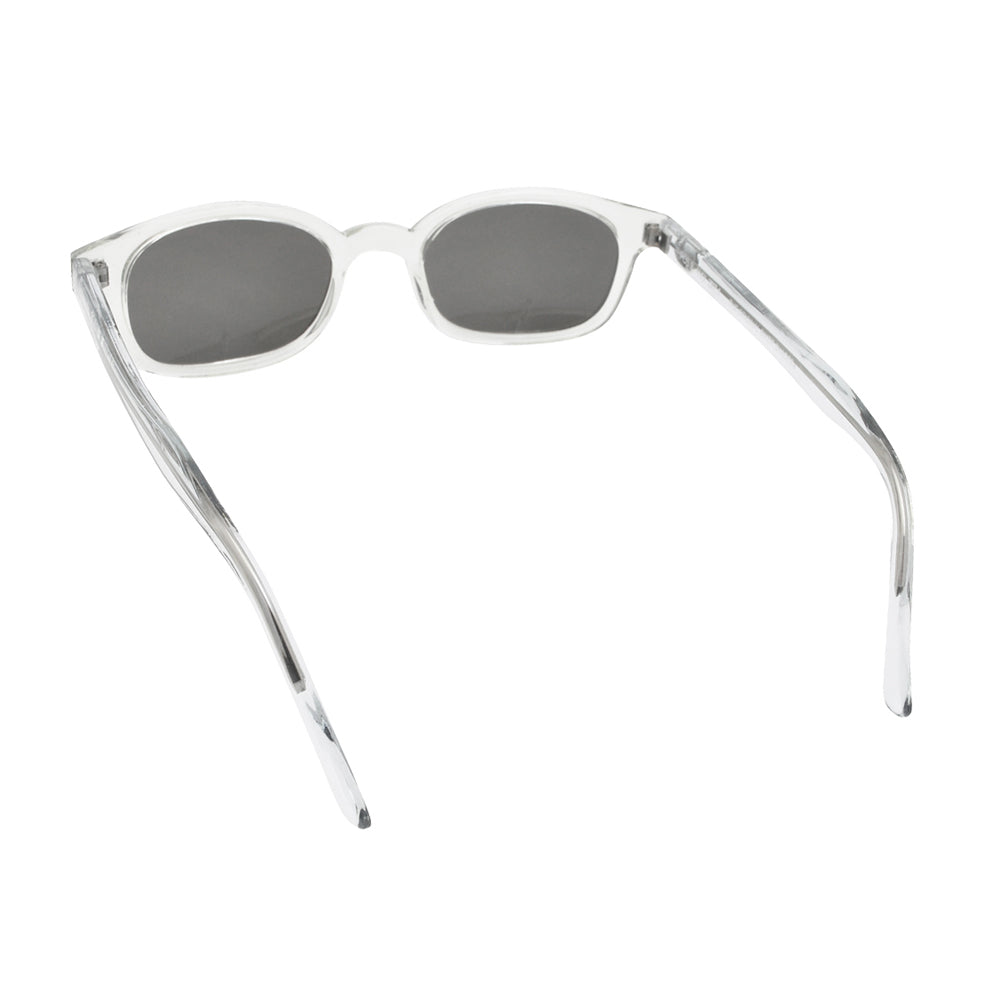ORIGINAL KD'S BIKERS SHADES[オリジナルサイズ】クリア／シルバーミラー