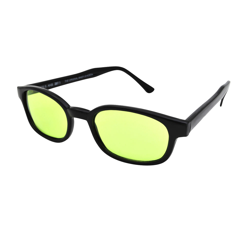 ORIGINAL KD'S BIKERS SHADES[オリジナルサイズ]ブラック/ライトグリーン