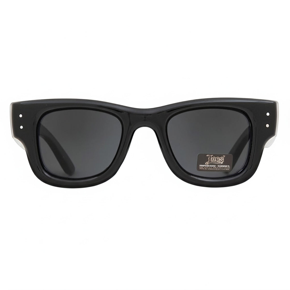 ロークスハードコアシェイド91243【LOCS HARDCORE SHADES】シルバーロゴ