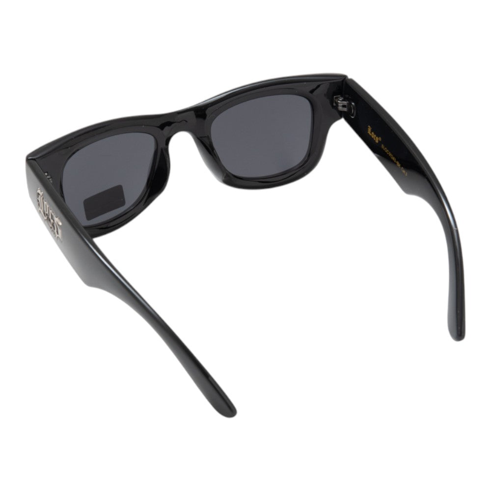 ロークスハードコアシェイド91243【LOCS HARDCORE SHADES】シルバーロゴ