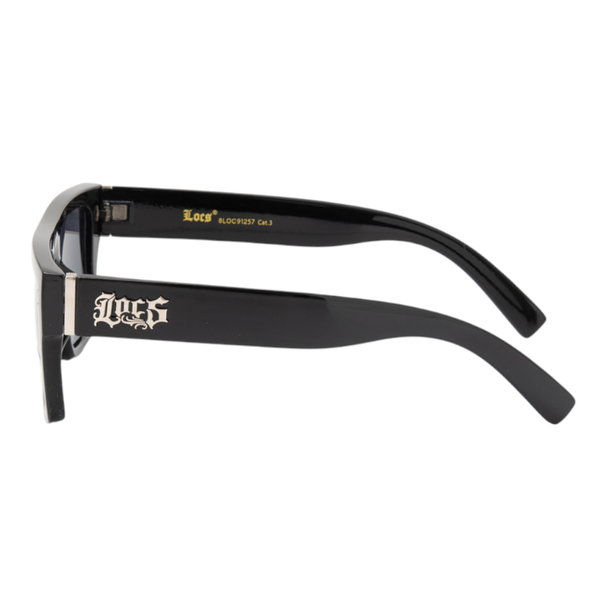 ロークスハードコアシェイド91257【LOCS HARDCORE SHADES】シルバーロゴ