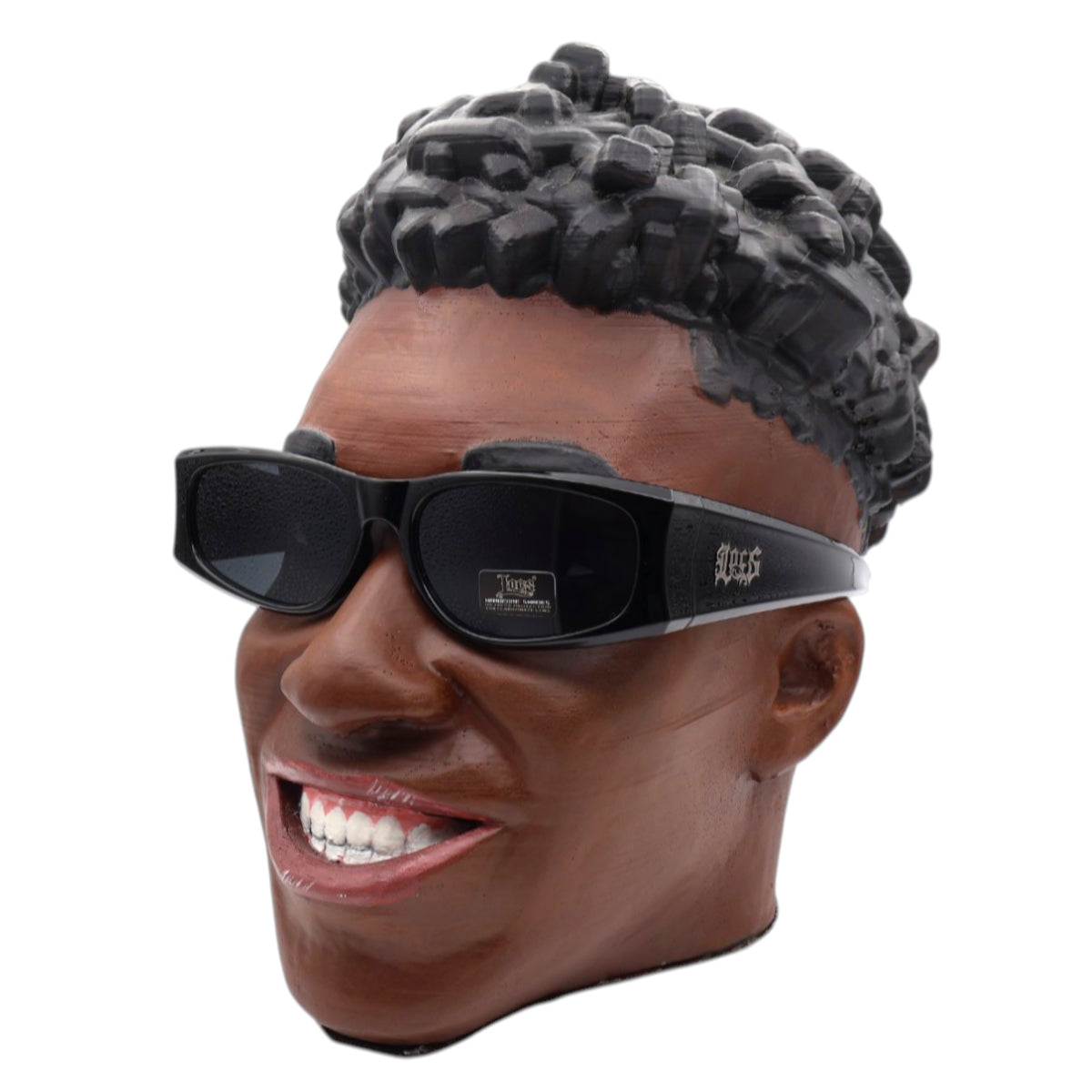 ロークスハードコアシェイド91307【LOCS HARDCORE SHADES】シルバーロゴ