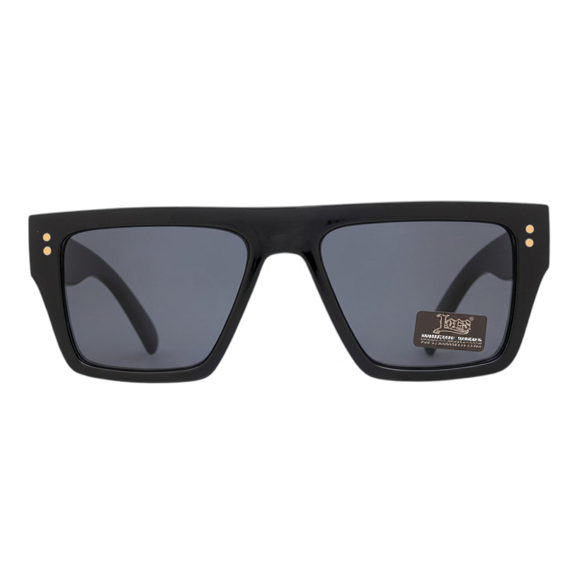 ロークスハードコアシェイド91257【LOCS HARDCORE SHADES】ゴールドロゴ