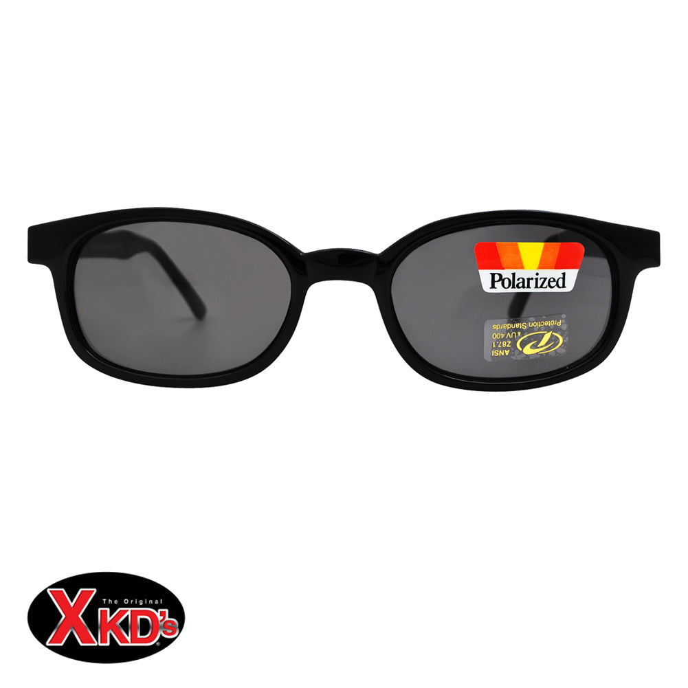 XKD'S BIKERS SHADES【ラージサイズ】ブラック/ポラライズド偏光レンズ